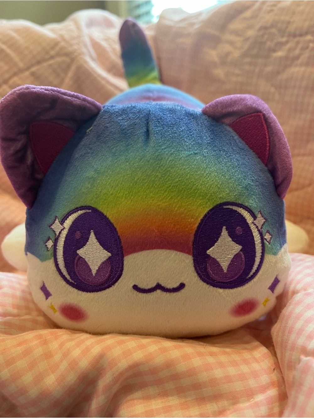 Aphmau Meemeows Large Celestial Rainbow Plush